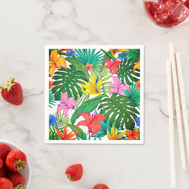 Hawaiian Print  Napkin (Insitu)