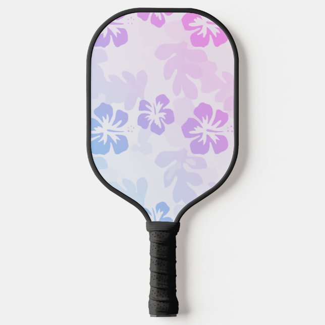 Hawaiian Print Pickleball Paddle (Front)