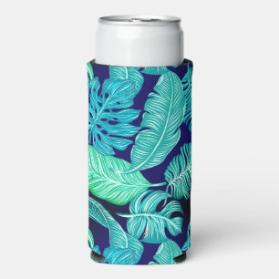 Hawaiian Print Seltzer Can Cooler