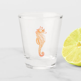 Hawaiian Print Shot Glass