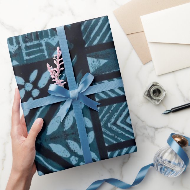 Hawaiian Print Wrapping Paper (Gifting)
