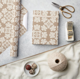 Hawaiian Print  Wrapping Paper