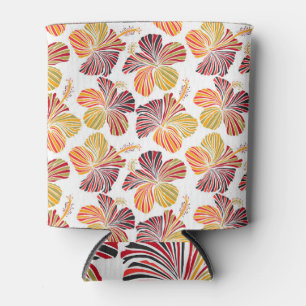 Hawaiian Radiance: Tropical Plant Elegance. Can Cooler