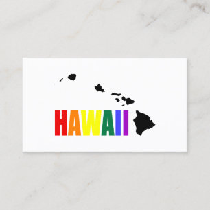 Hawaiian Rainbow Business Card