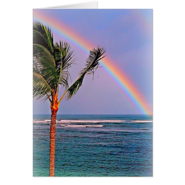 Hawaiian Rainbow card (Front)