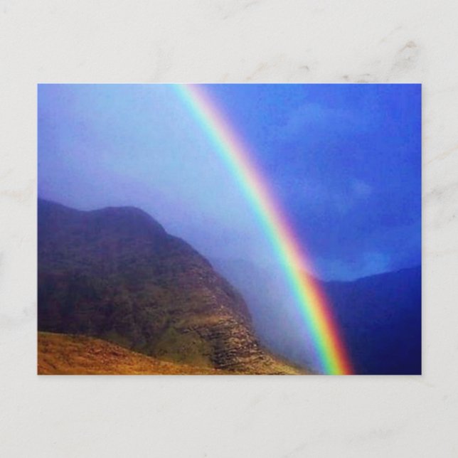 Hawaiian Rainbow Postcard (Front)