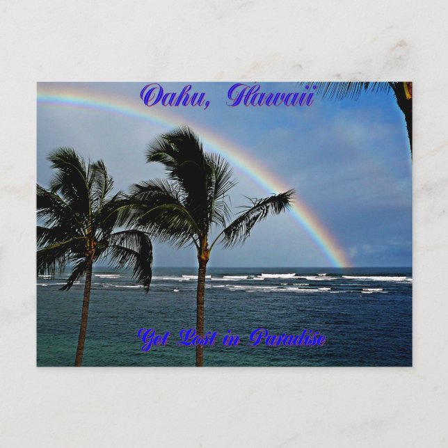 Hawaiian Rainbow  Postcard (Front)
