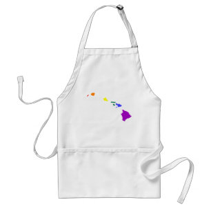 Hawaiian Rainbow Standard Apron