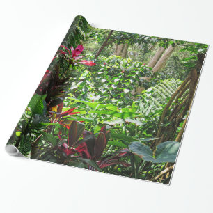 Hawaiian Rainforest Wrapping Paper