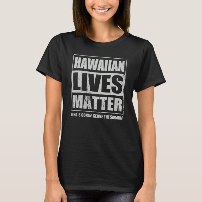 Hawaiian Saimin Noodles Hawaiian Food Speciality C T-Shirt (Front)