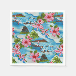 Hawaiian Scenes Napkin