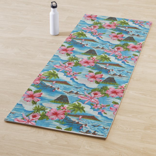 Hawaiian Scenes 🌺  Yoga Mat (In Situ)