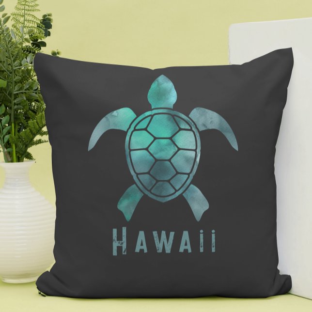 Hawaiian Sea Turtle Customisable Cushion (Creator Uploaded)