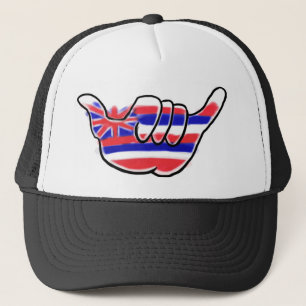 Hawaiian shaka state flag island hat