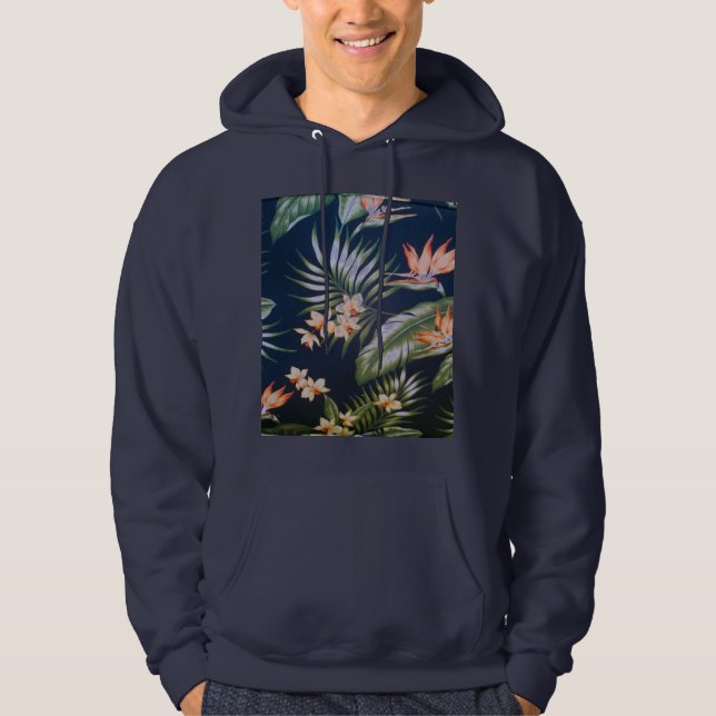 Hawaiian Shirt II Pullover Hoodie (Front)