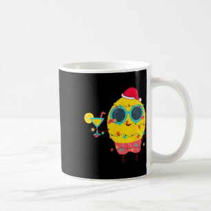 Hawaiian Summer Tropical Xmas Lemon Funny Christma Coffee Mug