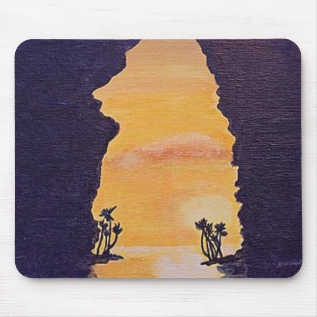 Hawaiian Sunrise Mouse Pad (Front)