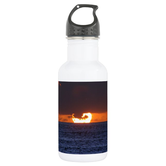 Hawaiian Sunset 532 Ml Water Bottle (Front)