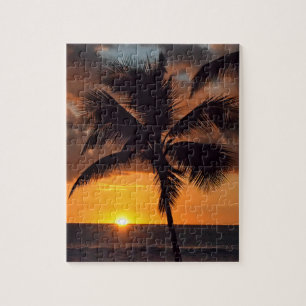 Hawaiian Sunset - 8x10 - 110 pc Jigsaw Puzzle