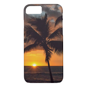 Hawaiian Sunset and Palm Tree - iPhone 8/7 Case
