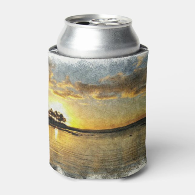 Hawaiian Sunset Can Cooler (Can Front)