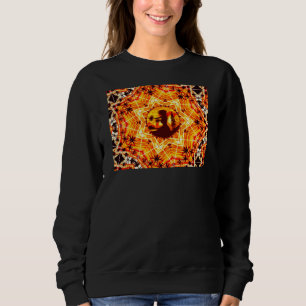 Hawaiian Sunset Hula Palms Sweatshirt