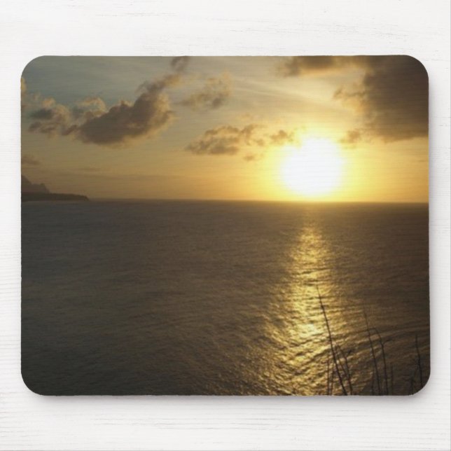 Hawaiian Sunset Mouse Pad (Front)