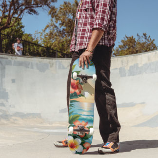 Hawaiian Sunset Skateboard