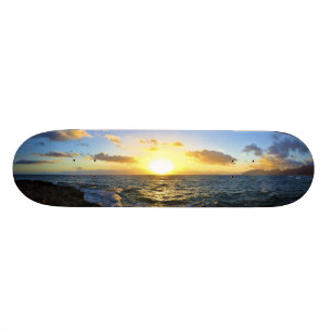 Hawaiian Sunset Skateboard