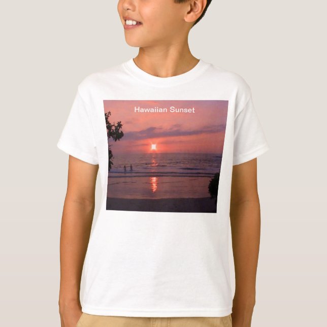 Hawaiian Sunset T-Shirt (Front)