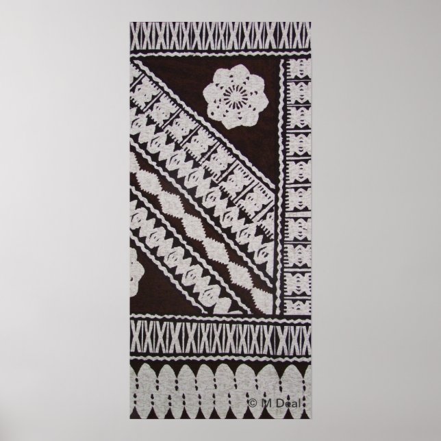 Hawaiian Tapa Poster (Front)