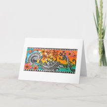 Hawaiian Themed blank Card