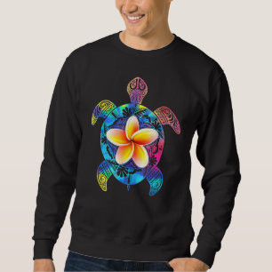 Hawaiian Tie Dye Sea Turtle, Hawaii  For Men And W Sweatshirt