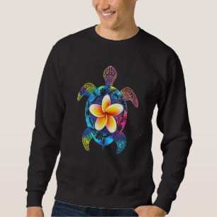 Hawaiian Tie Dye Sea Turtle Hawaii For Men and Wom Sweatshirt