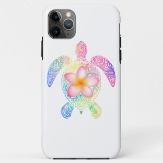 Hawaiian Tie Dye Sea Turtle T-shirt iPhone 11 Pro Max Case