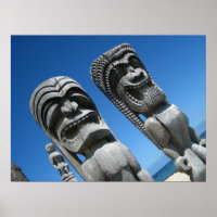 Hawaiian Tiki Gods