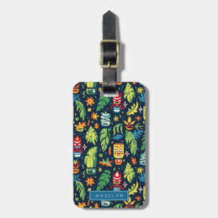 Hawaiian Tiki Luggage Tags
