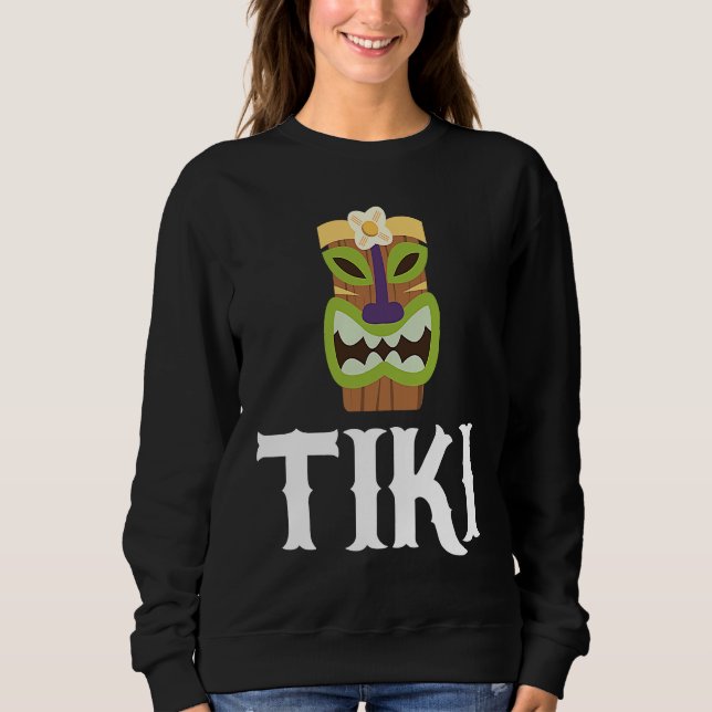 Hawaiian Tiki Pineapple Hawaii Sweatshirt (Front)