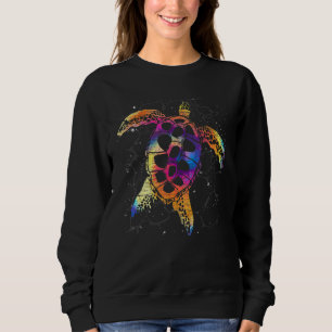 Hawaiian Tribal Ocean Animal Maori Sea Turtle Sweatshirt