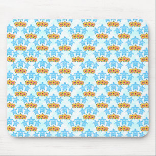 Hawaiian Tribal Sea Turtles Mouse Pad