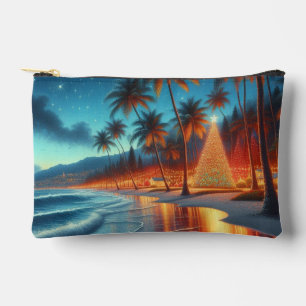 Hawaiian/Tropical Christmas Accessory Pouch