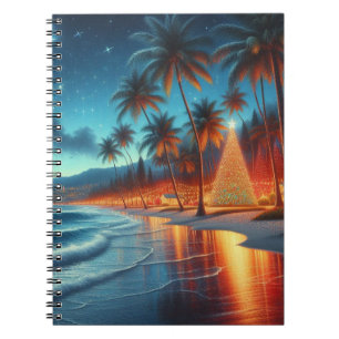 Hawaiian/Tropical Christmas Notebook