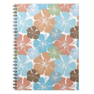 Hawaiian Tropical Hibiscus Flowers Notebook