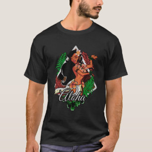 Hawaiian Tropical Island Luau Py T-Shirt