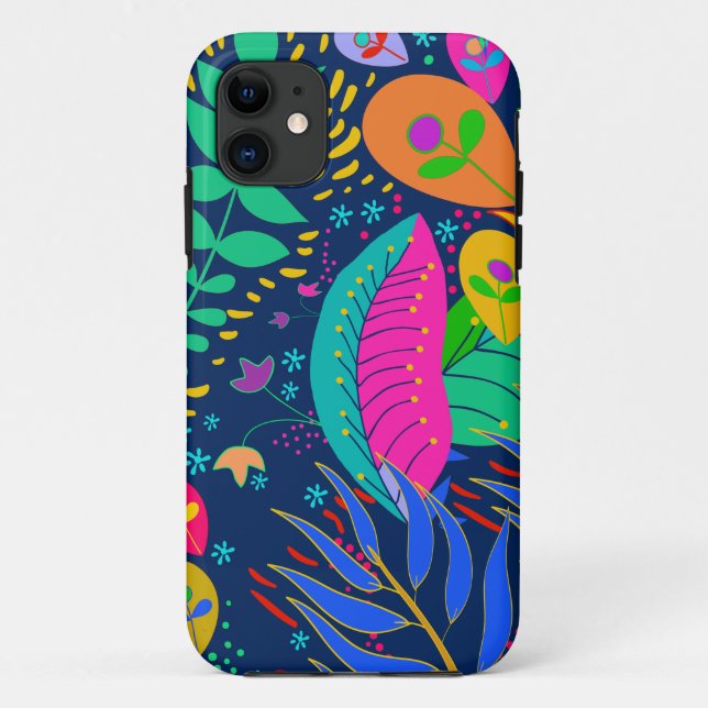 Hawaiian Tropical Jungle Case-Mate iPhone Case (Back)