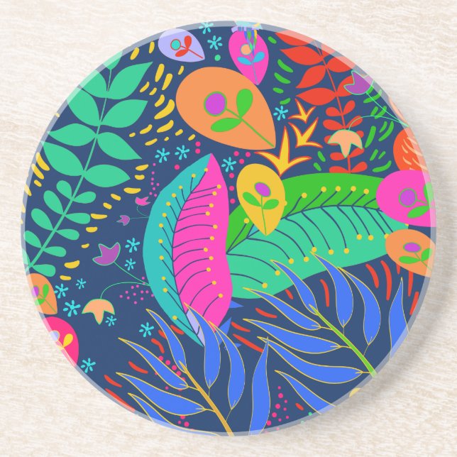 Hawaiian Tropical Jungle Coaster (Front)