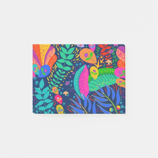 Hawaiian Tropical Jungle Post-it Notes (Front)