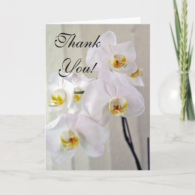 Hawaiian Tropical Orchid Card (Front)