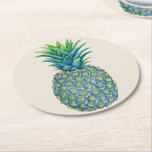 Hawaiian Tropical Pineapple coasters