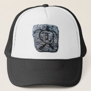Hawaiian Turtle-stone Trucker Hat